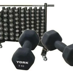 York Fitness Strength York Neo Hex Dumbbells Club Pack - (44 Pairs)