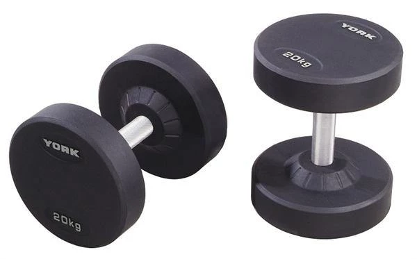 York Fitness York 17.5kg Pro-Style Dumbbell