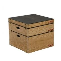 York Fitness York 12" Stackable Set-Up Plyo Box Functional Training