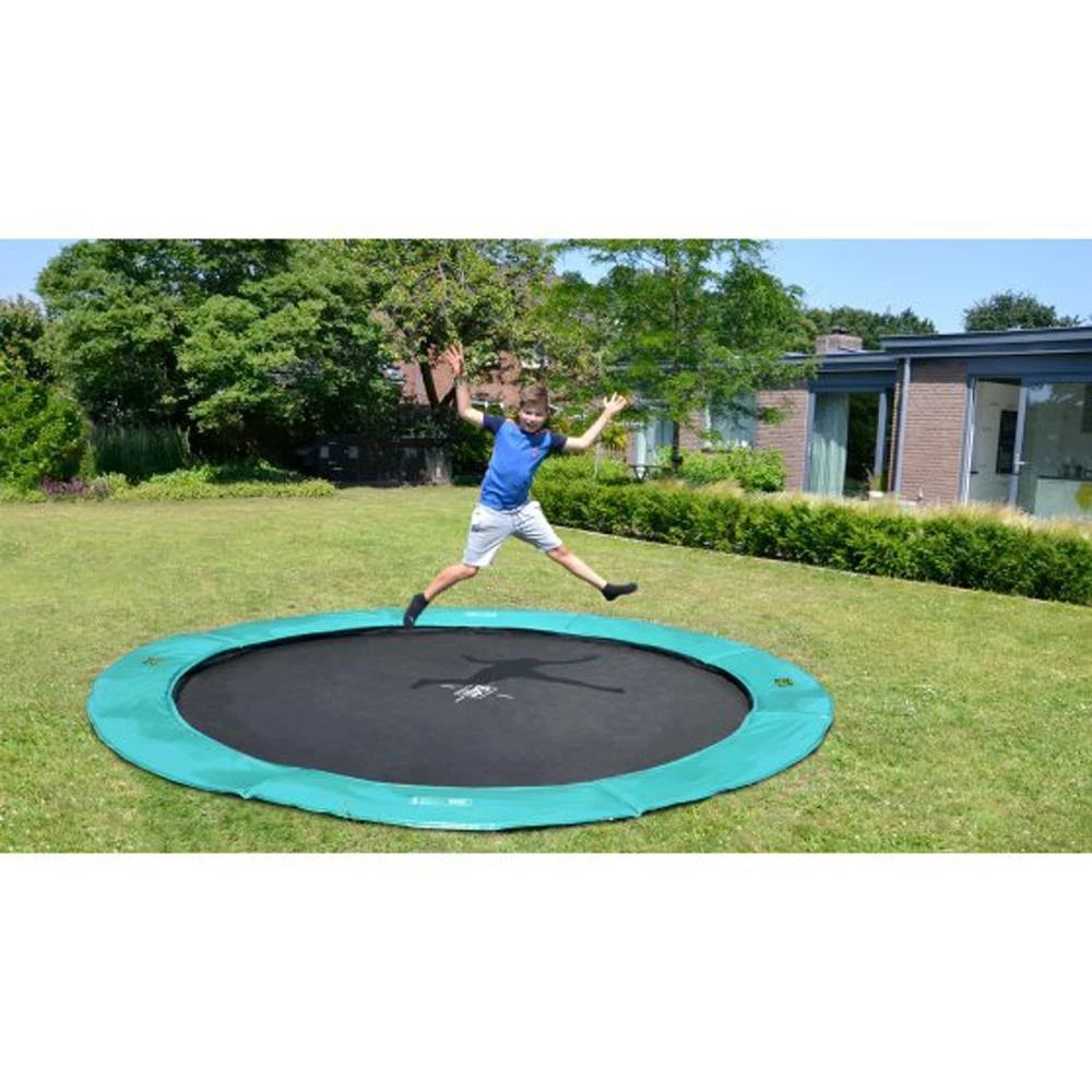 Exit Supreme Ground Trampoline Ø366cm - Green