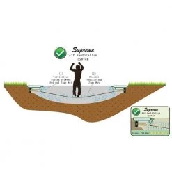 Exit Supreme Ground Trampoline Ø366cm - Green