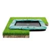 Leisure Exit Supreme Ground Trampoline 214 X 366cm - Green