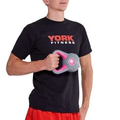 York Fitness Strength York Vinyl Kettlebells Up To 20KG