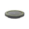 Exit Silhouette Ground Trampoline Ø244cm - Black Leisure