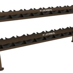 Dumbbell Racks Cybex Twin Tier Dumbbell Rack (Holds 10 Pairs)
