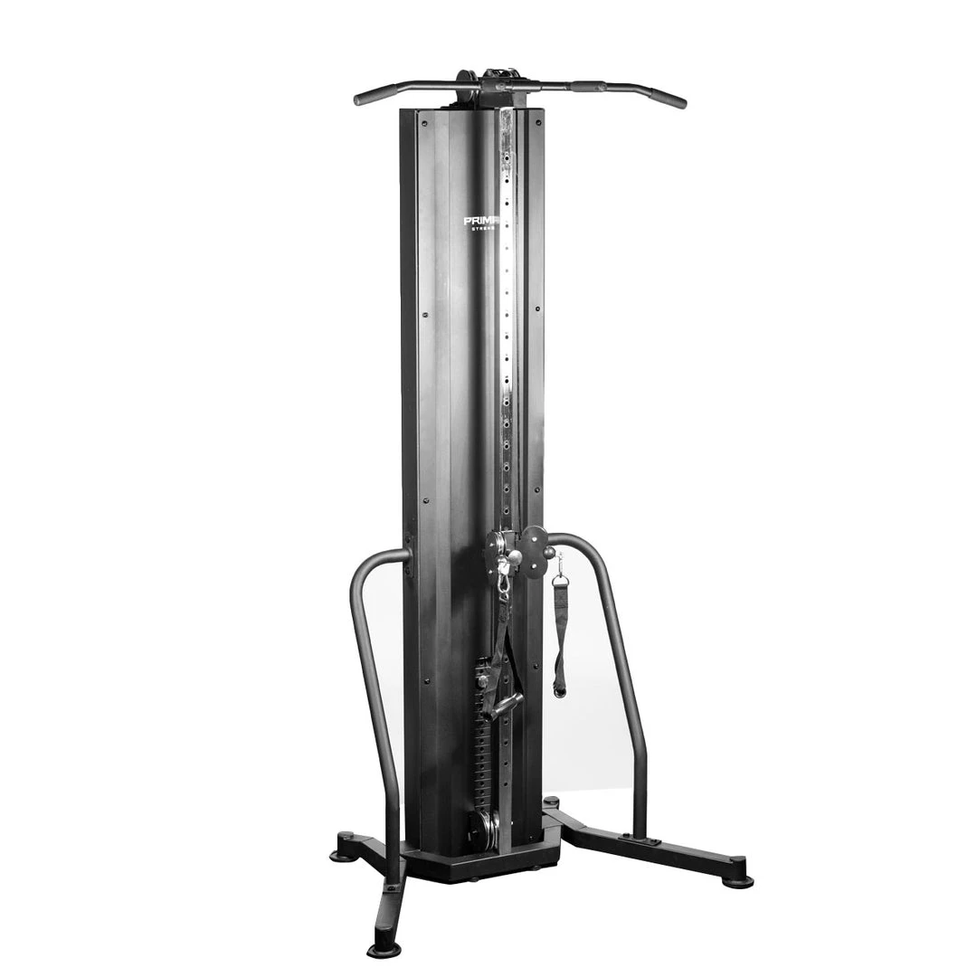Primal Strength Home Series Free Standing Or Wall Mounted Hi/Lo Pulley Station With Pull-up Bar