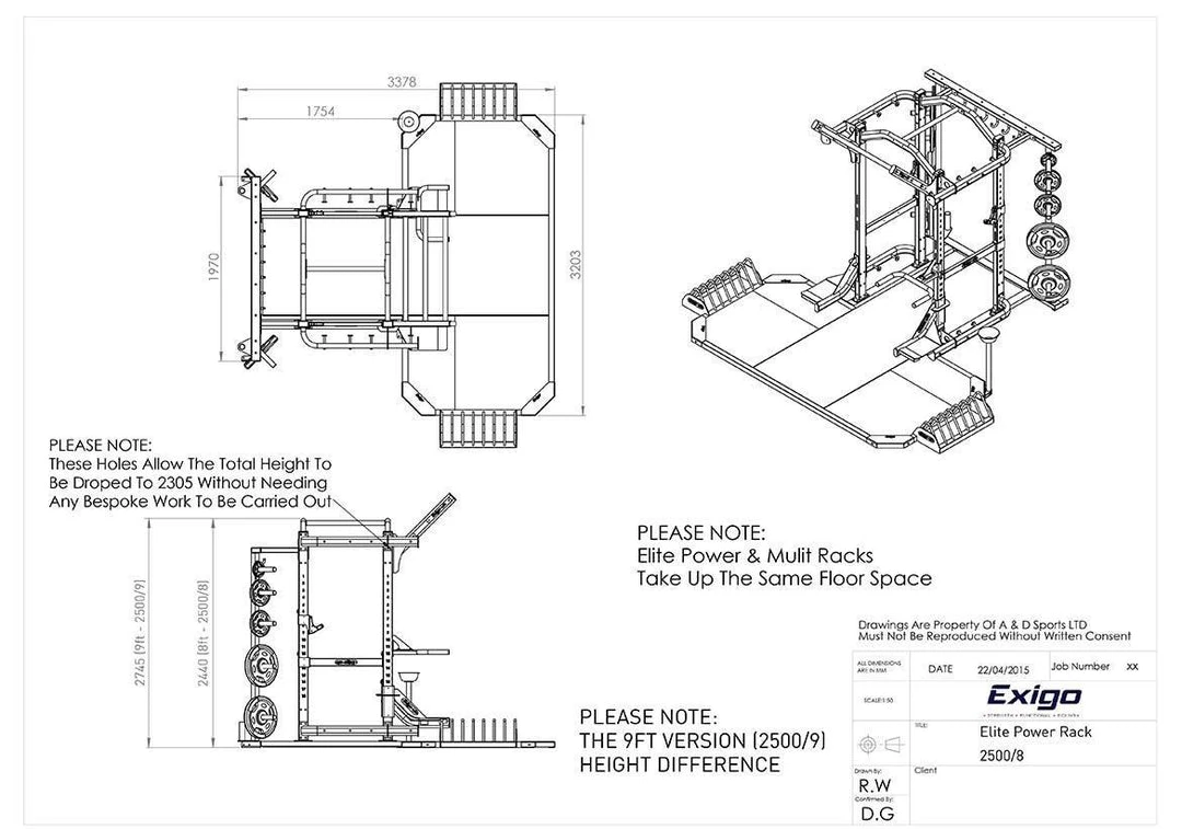 Exigo Olympic Elite Multi Rack System Strength