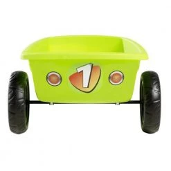 Go Karts Exit Foxy Green Pedal Go-Kart With Trailer - Green