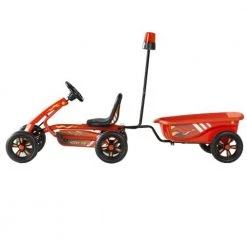 Exit Foxy Fire Pedal Go-Kart With Trailer - Red Go Karts