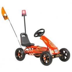 Exit Foxy Fire Pedal Go-Kart With Trailer - Red Go Karts