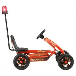 Exit Foxy Fire Pedal Go-Kart With Trailer - Red Go Karts