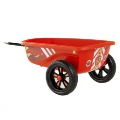 Exit Foxy Fire Pedal Go-Kart With Trailer - Red Go Karts