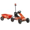 Exit Foxy Fire Pedal Go-Kart With Trailer - Red Go Karts