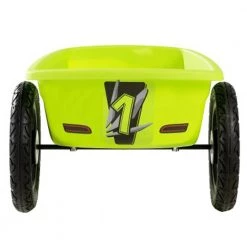 Exit Spider Green Pedal Go-Kart With Trailer - Green