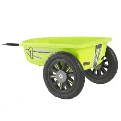 Exit Spider Green Pedal Go-Kart With Trailer - Green