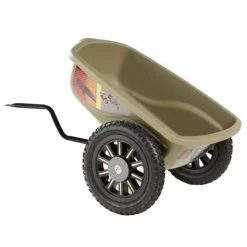 Exit Spider Expedition Pedal Go-Kart With Trailer - Dark Green Go Karts