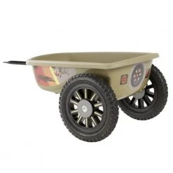 Exit Spider Expedition Pedal Go-Kart With Trailer - Dark Green Go Karts