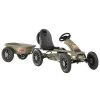 Exit Spider Expedition Pedal Go-Kart With Trailer - Dark Green Go Karts