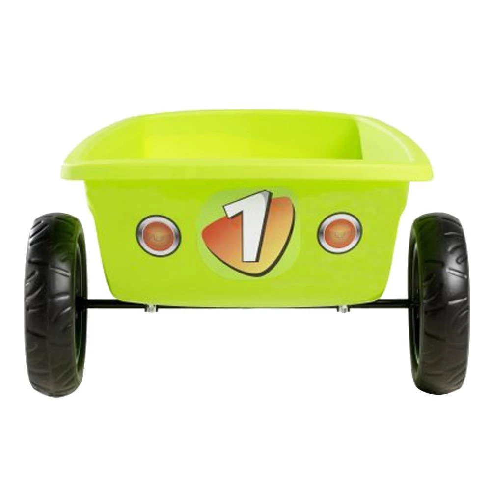 Exit Foxy Green Pedal Go-Kart Trailer - Green Go Karts