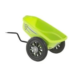 Exit Spider Green And Cheetah Pedal Go-Kart Trailer - Green Go Karts