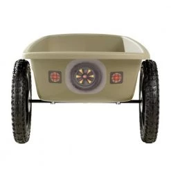 Exit Spider Expedition Pedal Go-Kart Trailer - Dark Green