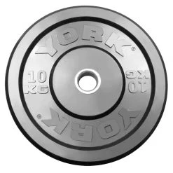 York Fitness York Olympic Bumper Plate Set - 150kg