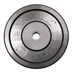 York Fitness York Olympic Bumper Plate Set - 150kg