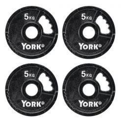 York Fitness York Barbell G2 Cast Iron Olympic Weight Plates