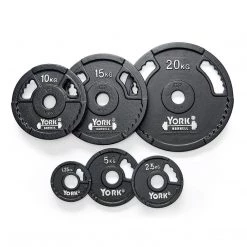 York Fitness York Barbell G2 Cast Iron Olympic Weight Plates