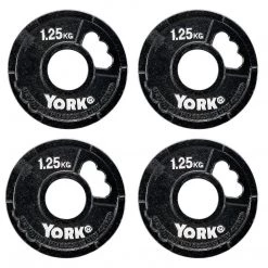 York Fitness York Barbell G2 Cast Iron Olympic Weight Plates