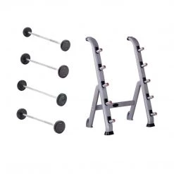 York Fitness York Barbell Pro Style Fixed Weight Barbells & Sets Strength