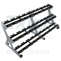 Exigo Pro 3 Tier Dumbbell Rack (15 Pairs) Dumbbell Racks