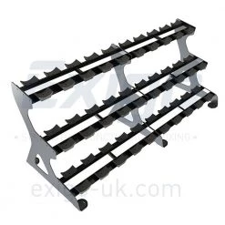 Exigo Pro 3 Tier Dumbbell Rack (18 Pairs)