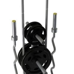 Exigo Olympic Weight Tree With Bar Storage