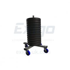 Exigo Olympic Weight Stacker - With Wheels
