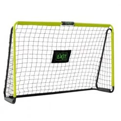 Exit Tempo Steel Football Goal 180cm X 120cm - Green/Black Leisure
