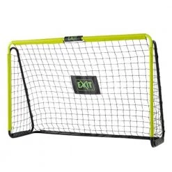 Exit Tempo Steel Football Goal 180cm X 120cm - Green/Black Leisure