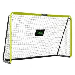 Exit Tempo Steel Football Goal 240cm X 160cm - Green/Black
