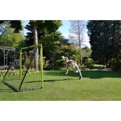 Exit Tempo Steel Football Goal 300cm X 200cm - Green/Black