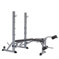 York Fitness York 540 Heavy Duty Folding Barbell Bench & Squat Rack