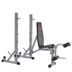 York Fitness York 540 Heavy Duty Folding Barbell Bench & Squat Rack
