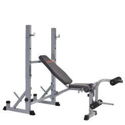 York Fitness York 540 Heavy Duty Folding Barbell Bench & Squat Rack