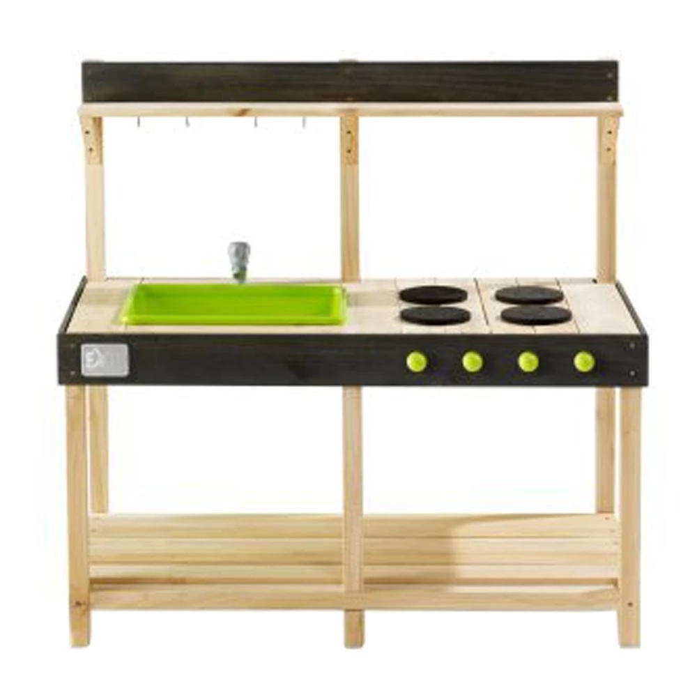 Exit Yummy 100 Wooden Outdoor Kitchen - Naturel