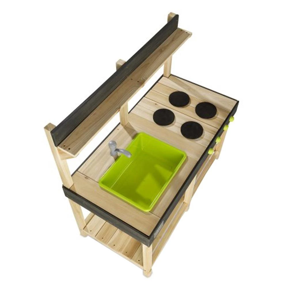 Exit Yummy 100 Wooden Outdoor Kitchen - Naturel