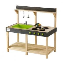 Exit Yummy 100 Wooden Outdoor Kitchen - Naturel