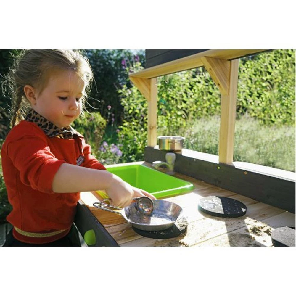 Exit Yummy 200 Wooden Outdoor Kitchen - Naturel