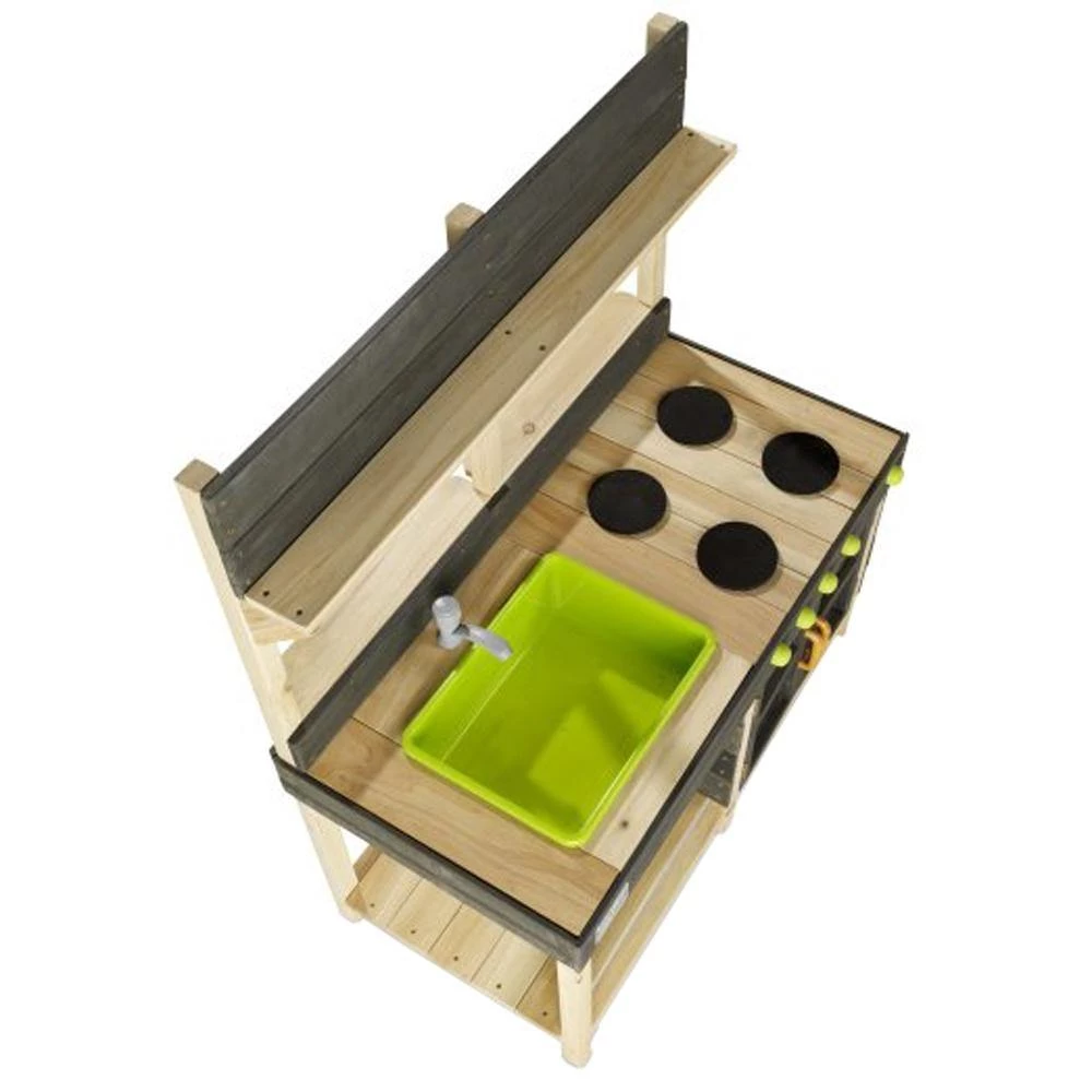 Exit Yummy 200 Wooden Outdoor Kitchen - Naturel