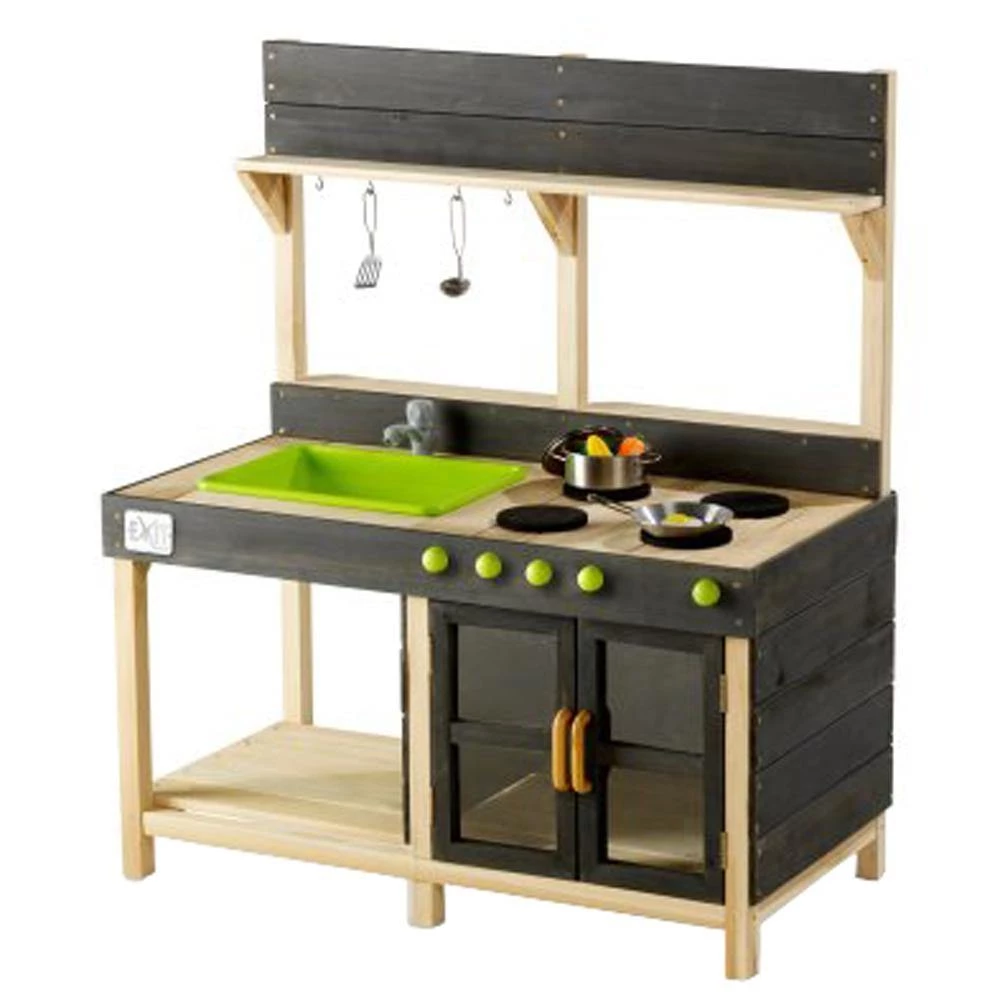 Exit Yummy 200 Wooden Outdoor Kitchen - Naturel