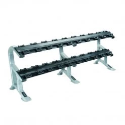 York Fitness York Barbell Pro-Style Dumbbell Saddle Rack Strength