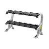 York Fitness York Barbell Pro-Style Dumbbell Saddle Rack Strength